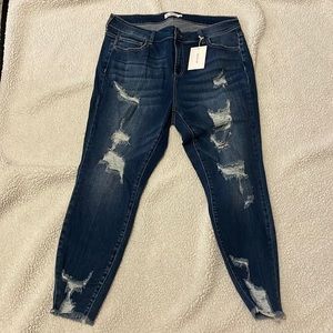 Cello distressed jeans size 14.